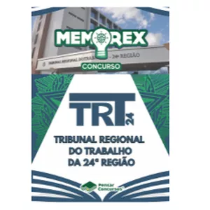 Imagem do curso Memorex TRT 24 MS (Analista Judiciário - Área Judiciária)