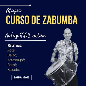 Imagem de capa para o Curso online Curso de Zabumba