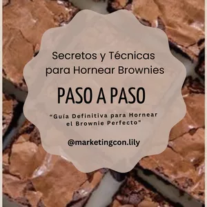 Imagen de portada para Ebook ¡Paso a paso para Brownies perfectos¡