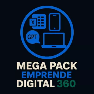 Imagen de portada para Curso online Mega Pack Emprende Digital 360