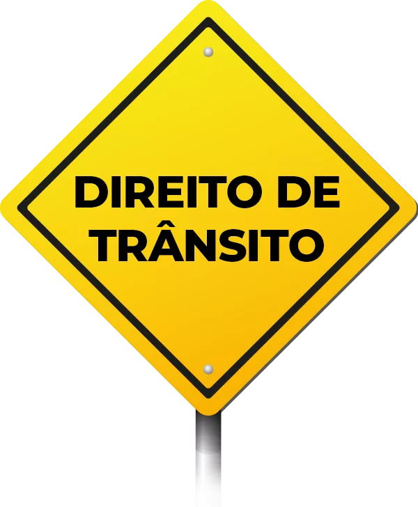 Placa Direito de Trânsito