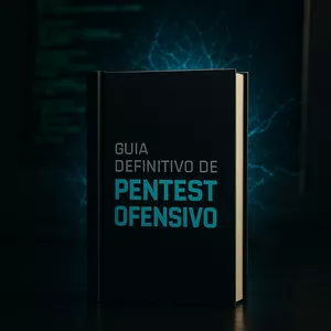 Imagem de capa para o Ebook Guia Definitivo de Pentest Ofensivo v1
