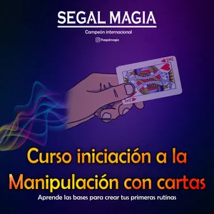 Imagen de portada para Curso online Curso iniciación a la manipulación con cartas, Card Manipulation. Trucos de magia profesional