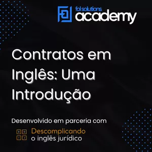 Imagem de capa para o Curso online Contratos em inglês: uma introdução