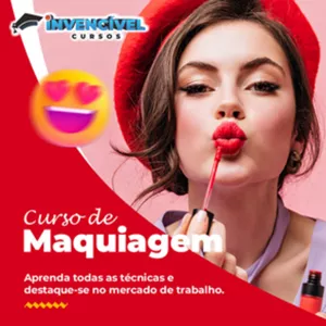 Imagem de Curso de Maquiagem criado por Portal Invencível Cursos na hotmart