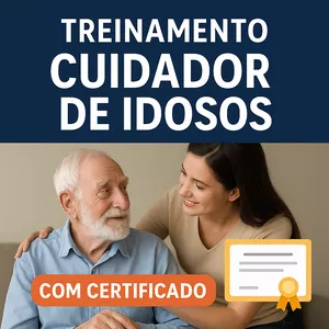 Imagem do curso Treinamento Cuidador de Idosos – Fácil e Rápido - Com Certificados 