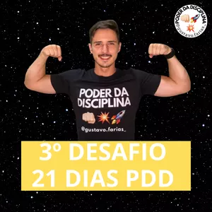 Imagem principal do produto 3º Desafio 21 dias PDD - Rotina e Disciplina constroem Hábitos Poderosos!