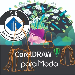 Imagem de capa para o Curso online Curso de Corel Draw - Moda