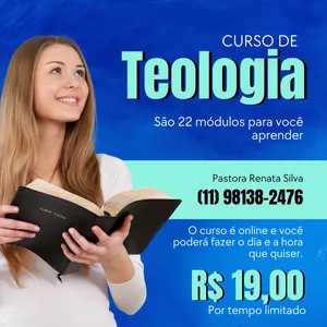 Imagem de capa para o Curso online Curso de Teologia online 