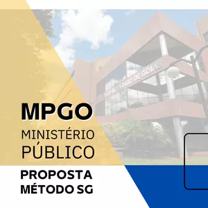 Imagem de capa para o Ebook MÉTODO SG | MPGO
