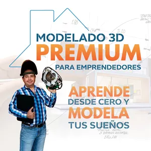 Imagen de portada para Curso online Modelado 3D Premium Para Emprendedores