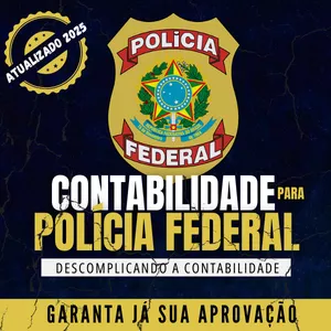 Imagem de capa para o Ebook Curso de Contabilidade para Polícia Federal