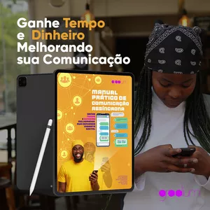 Imagem de capa para o Ebook Manual Prático de Comunicação Assíncrona