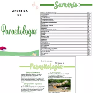 Imagem de capa para o Ebook APOSTILA DE PARASITOLOGIA VETERINÁRIA 