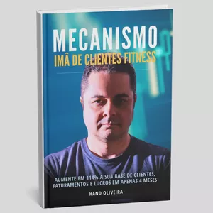 Imagem de capa para o Ebook Mecanismo Imã de Clientes Fitness - Playbook