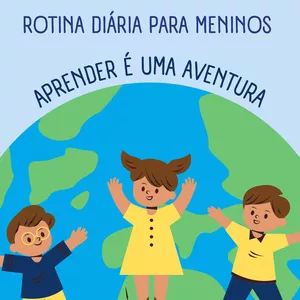Imagem de capa para o Ebook ROTINA DIÁRIA PARA MENINOS