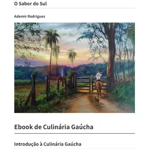 Imagem de capa para o Ebook Culinária gaúcha 