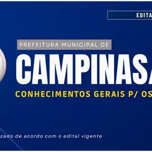Imagem de capa para o Curso online Aprovei Prefeitura de Campinas