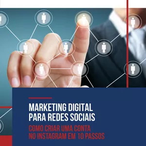 Imagem de capa para o Ebook Como criar uma conta de Instagram em 10 passos
