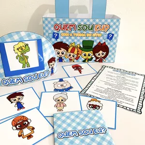 Imagem de capa para o Ebook JOGO QUEM SOU EU - TURMA DO SÍTIO