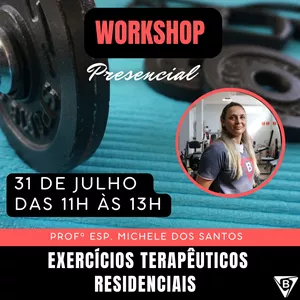 Imagem de capa para o Evento presencial Workshop Presencial: Avaliação Física e Funcional no Idoso |  Exercícios Terapêuticos Residenciais