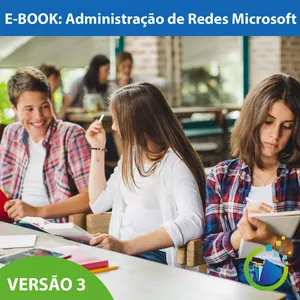 Imagem de capa para o Ebook Administração de Redes Microsoft