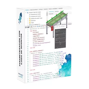 Imagen de portada para Curso online Parametrización con Inventor iLogic