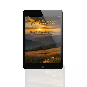 Imagem de capa para o Ebook 30 Dias Devocionais para Reavivar Sua Fé