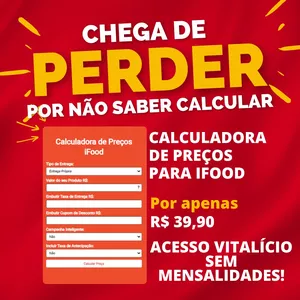 Imagem de capa para o Curso online Calculadora de Preços ifood