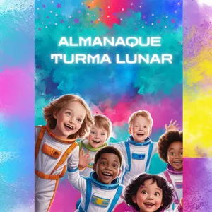Imagem de capa para o Ebook ALMANAQUE TURMA LUNAR