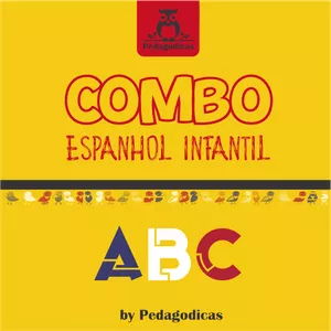Imagem de capa para o Ebook Combo Espanhol Infantil