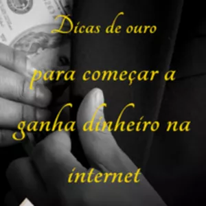 Imagem de capa para o Ebook  5 dicas para ganhar dinheiro na internet