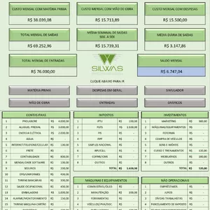 Imagem de capa para o Curso online Planilha - Gestão Financeira de Pré-Moldados
