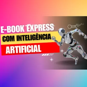 Imagem de capa para o Curso online E-book Express com Inteligência Artificial - Vitalício