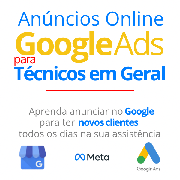 Imagem do curso ANUNCIOS ONLINE (ADS) PARA ASSISTÊNCIA TÉCNICA EM GERAL