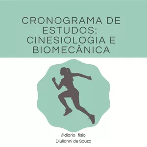 Imagem de capa para o Ebook Cronograma de estudos - Cinesiologia e Biomecânica