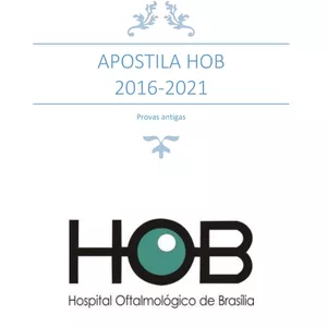 Imagem principal do produto Apostila com provas do HOB 2016-2021