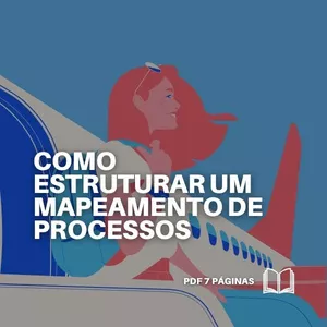 Imagem de capa para o Ebook Como estruturar um mapeamento de processos