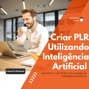 Imagem de capa para o Ebook Criar PLR Utilizando Inteligência Artificial