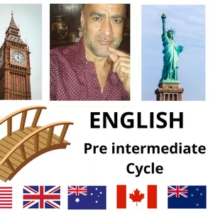Cover image for Online course Intensive English Course by Mr. Becker - Pre intermediate Cycle