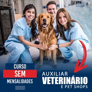 Curso Auxiliar Veterinário e Pet Shop