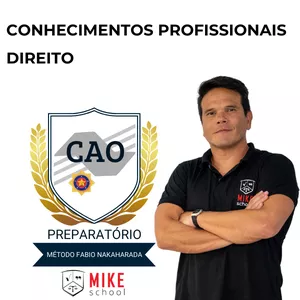 Imagem de capa para o Curso online CAO - Conhecimentos Profissionais e Direito - Método Fabio Nakaharada