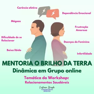 Imagem de capa para o Evento online Workshop Relacionamentos Saudáveis