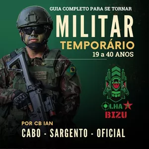 Imagem do curso Guia Prático para Militares Temporários (19 a 40 anos)