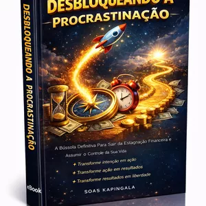 Imagem de capa para o Ebook Desbloqueando a Procrastinação