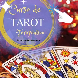 Imagem de Curso de Tarot Terapêutico criado por Clariane Santos na hotmart