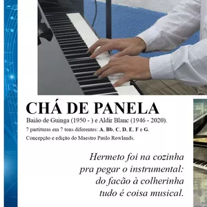 Imagem principal do produto PARTITURA de CHÁ DE PANELA