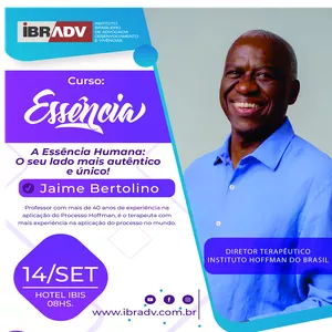 Imagem de capa para o Evento presencial Curso Essência - Processo Hoffman