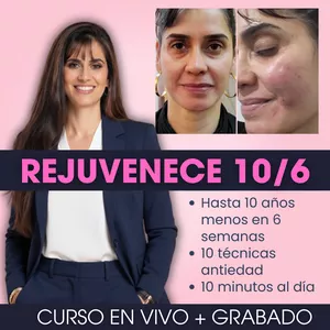 Imagen de portada para Curso online REJUVENECE 10/6 | Curso Antiedad