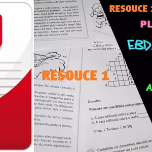 Imagem de capa para o Curso online Resource 1 - Planejamentos para EBD ou Culto Infantil